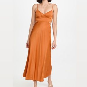 A.L.C. Blakey Dress in Rust